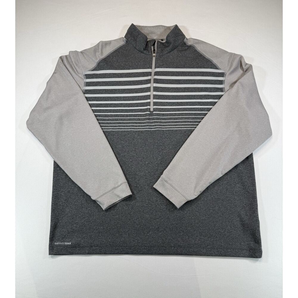 Ping Sensorcool Quarter Zip Pullover Xl Gray Osu … - image 1
